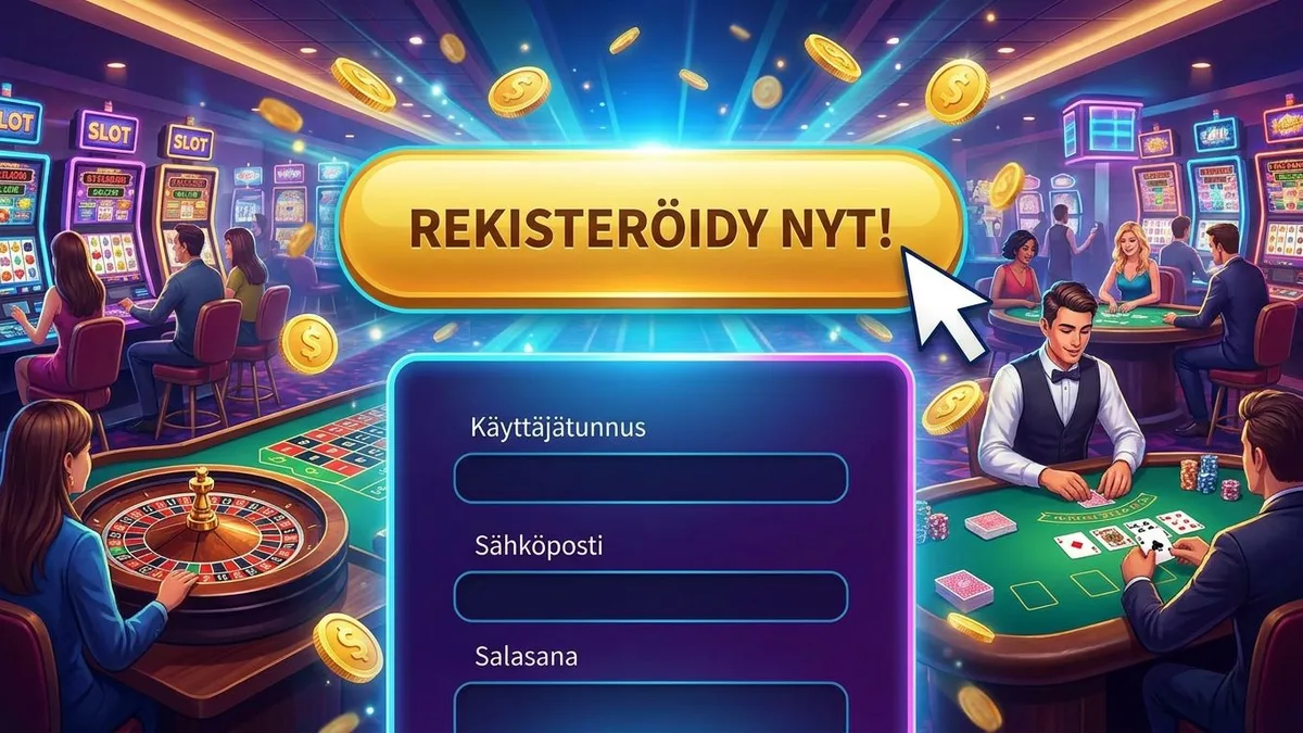 Rekisteröidy bonuksella