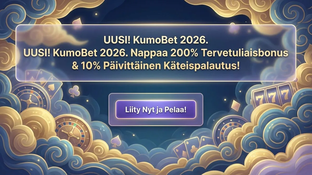 Rekisteröidy bonuksella